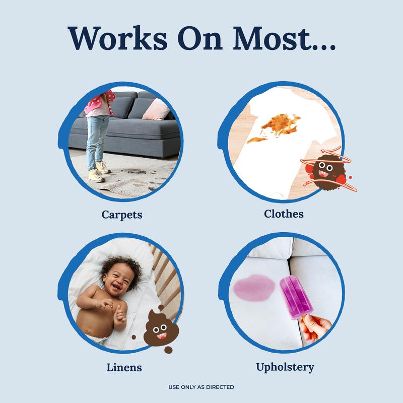 Miss Mouth’s Messy Eater Stain Treater – 16oz | Instant Baby & Family Stain Remover Spray | Safe for Newborn Essentials, Clothes, Bibs, Fabric, Laundry – Removes Food, Grease, Coffee & More
